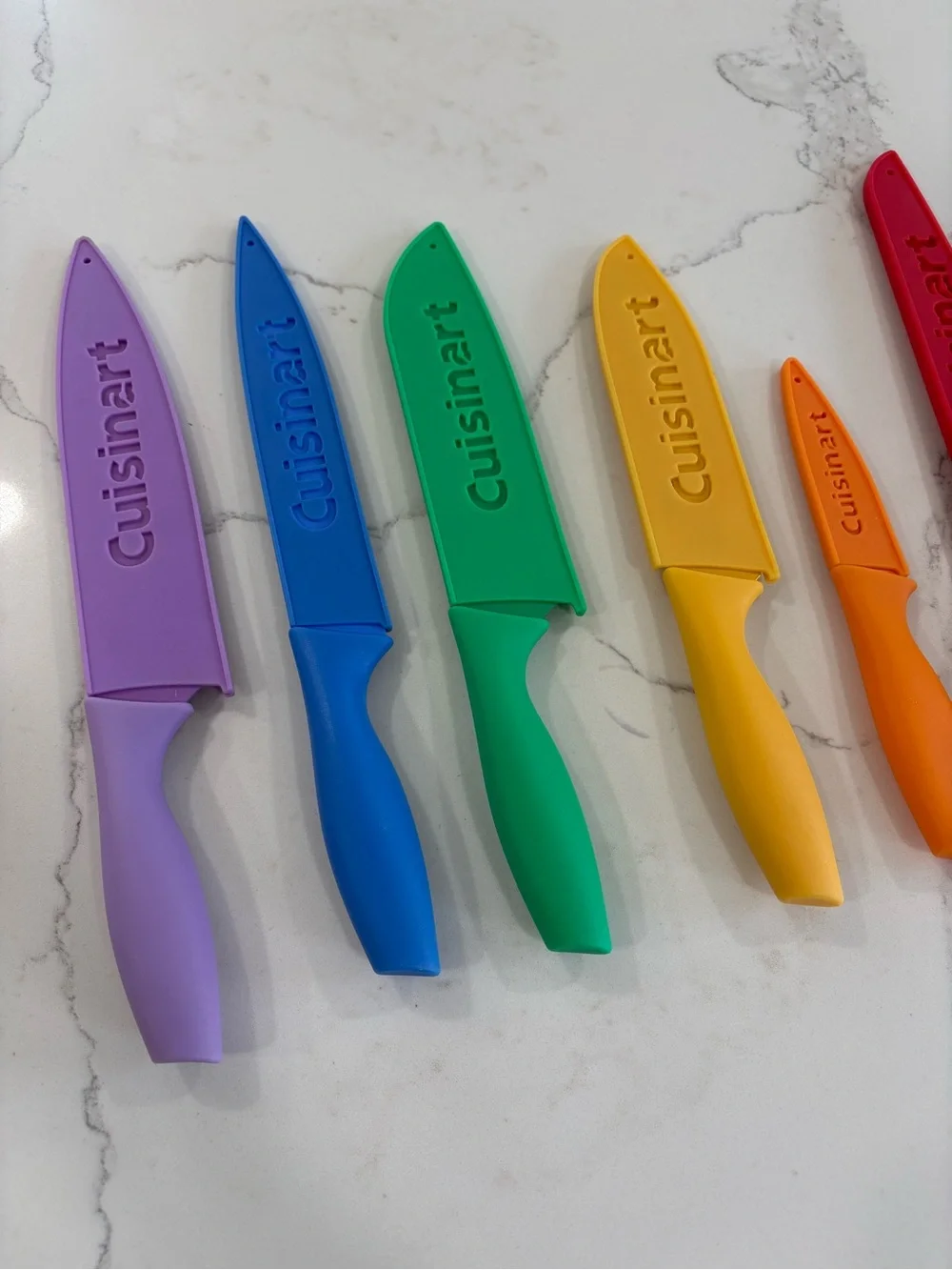 Cuisinart Colorful Nonstick Kitchen Knife Set of 6